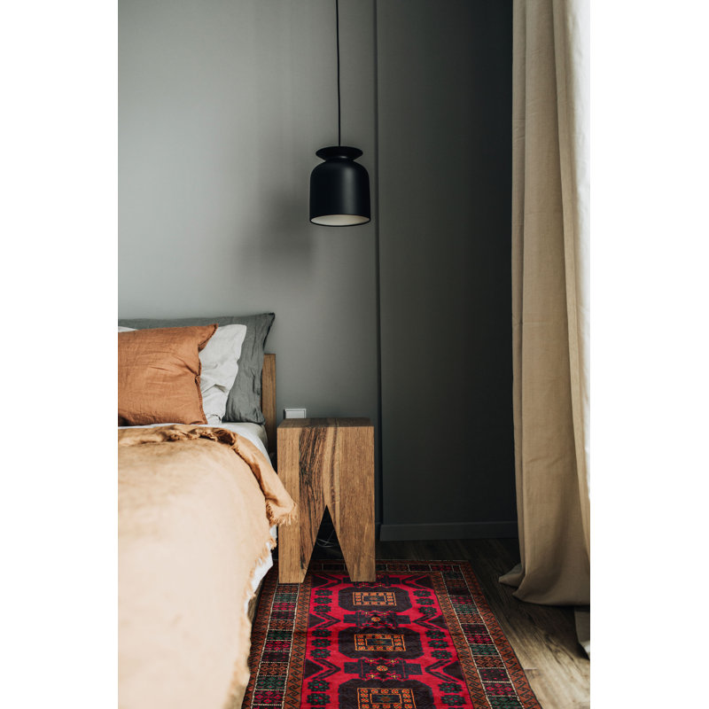Rizbaft Red Rug 3'6" x 6'4"