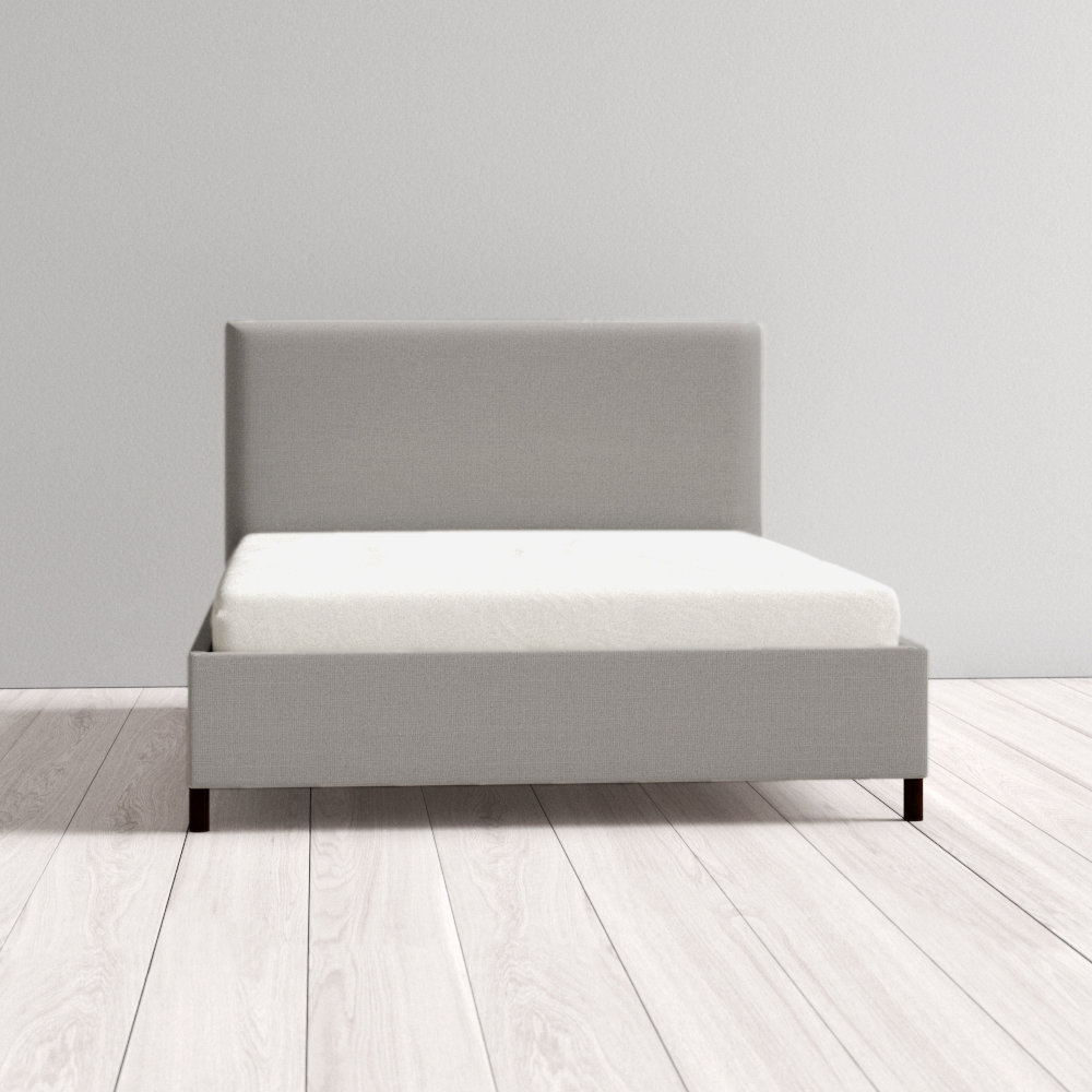 Eisley Upholstered Bed, King, Zuma Natural Textured Linen