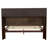 Cappuccino Queen Bed with Bookcase Headboard