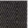 Wilmore Hand Woven Jute/Cotton Geometric Rug in Black