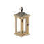 Porte-bougie de table en métal 16 po