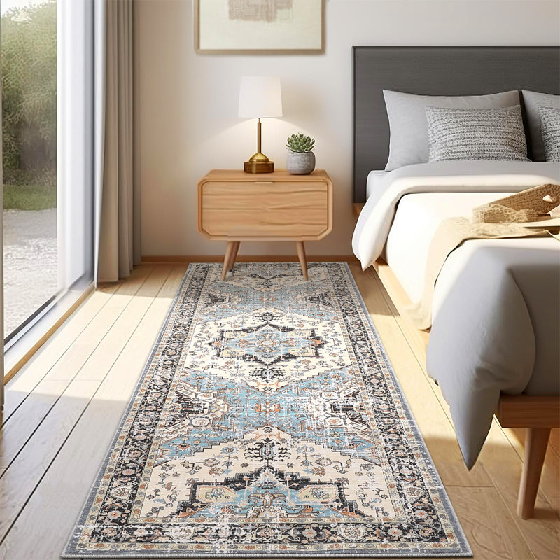 Tapis Guse avec envers antidérapant, Tapis de couloir 2 pi x 6 pi