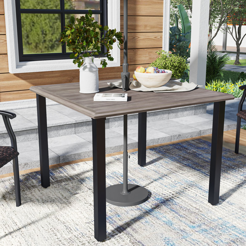 Table repas Hesson, Gris clair