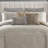 Carrick Polyester Ring Stitch Damask Comforter-82914632