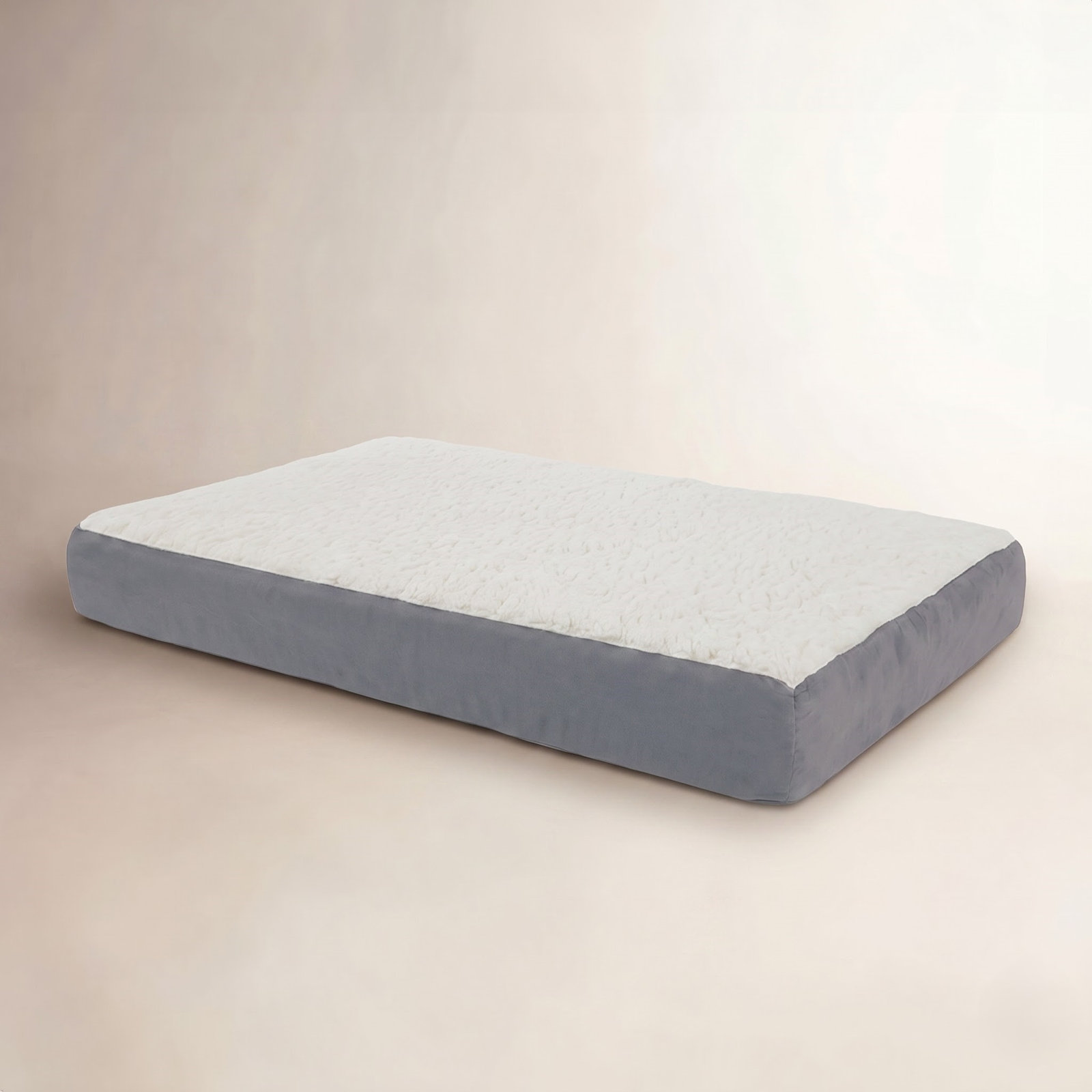 PETMAKER Orthopedic Memory Foam Crate Mat, Medium (4" H x 30" W x 20.5" D), Gray