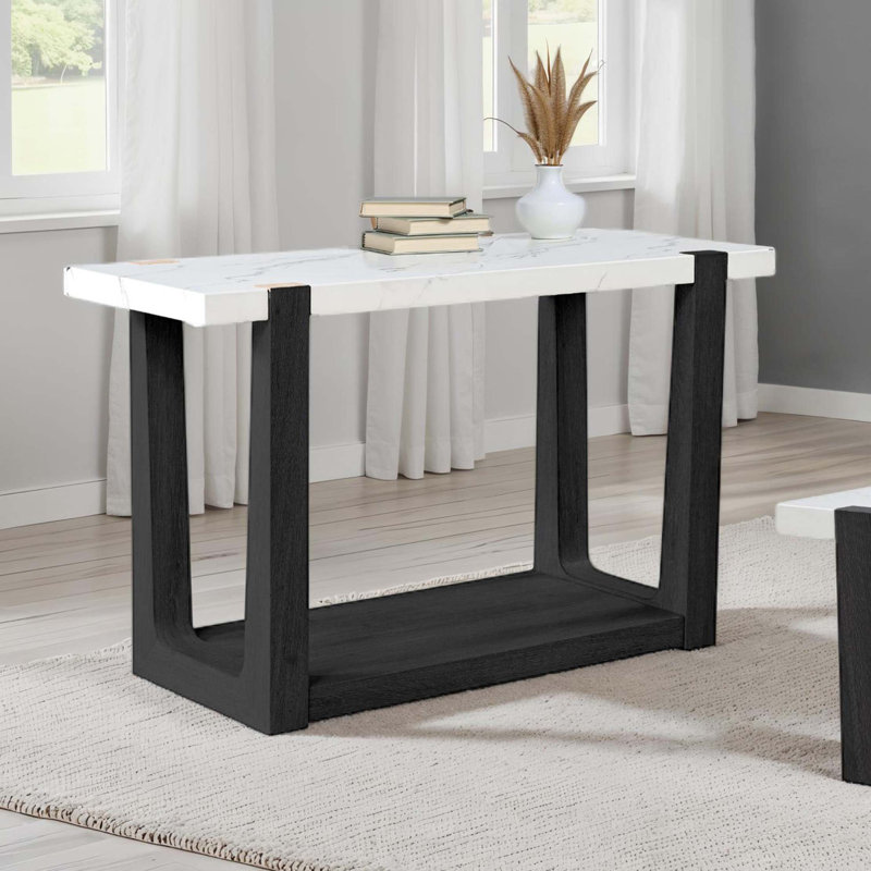 Table de canapé 1Pc, Noir
