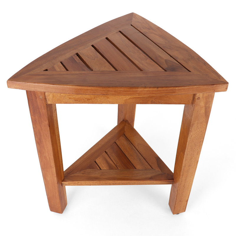Banc de douche en bois l 16 po Cymphony
