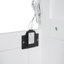 Lit escamotable avec tablettes, garde-robe et lumières DEL Murphy-801129826-801129827