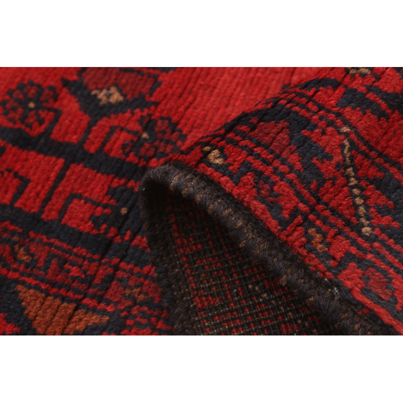 Tapis de la surface en laine 5 pi x 6 pi 7 po à la main one-of-kind-noué la 2010 esari turque Allaina