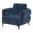 3-piece Chenille Upholstered Sofa Set Blue