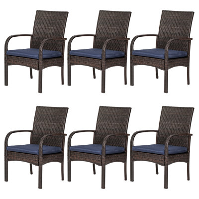 Fauteuil de patio avec coussin Levelle