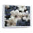 White Floater Framed