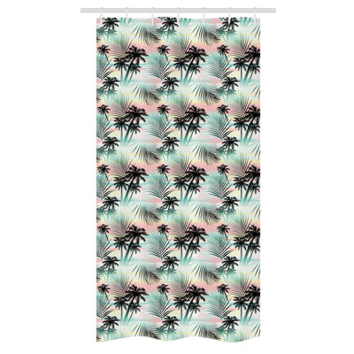 Gebler Floral Shower Curtain with Hooks Included