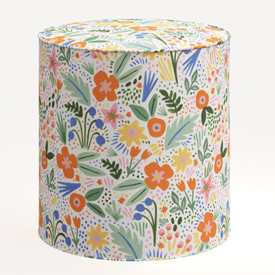 Rifle Paper Co. x Cloth and Company Billie Ottoman