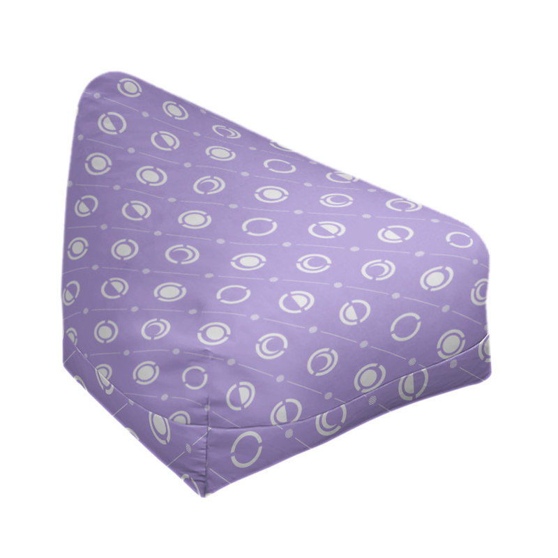 Housse de sac de pois, Mauve / Blanc, H 38 po x l 42 po x P 29 po, Pas de bourre