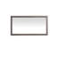 Ensemble de meuble-lavabo double mural 60 "avec miroir Hampden-2092737641