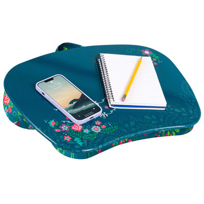 Portable Lap Desk With Cushion  Big Ideas  Fits Up To 156 Inch Laptops