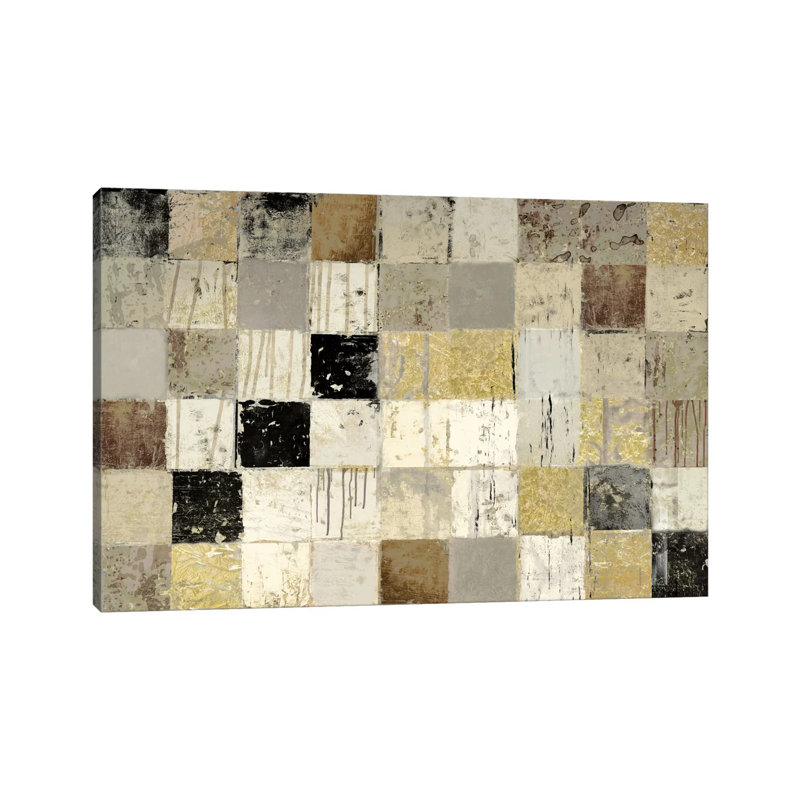 African Mosaic I by Edward Selkirk - Wrapped Canvas Painting, 66.04 cm H x 45.72 cm W x 3.175 cm D