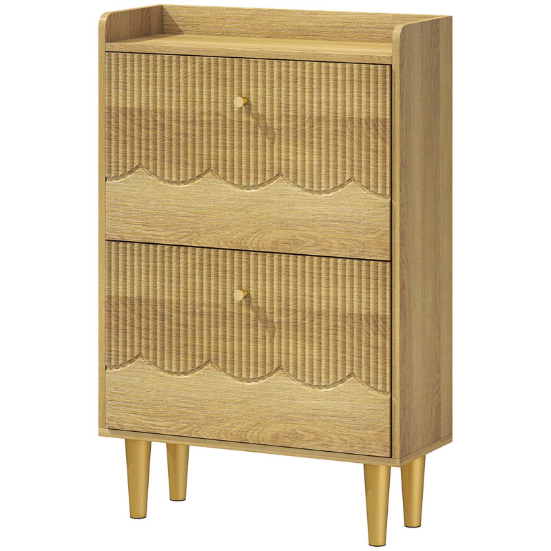 Flip Down Shoe Storage, 92cm H x 60cm W x 24cm D