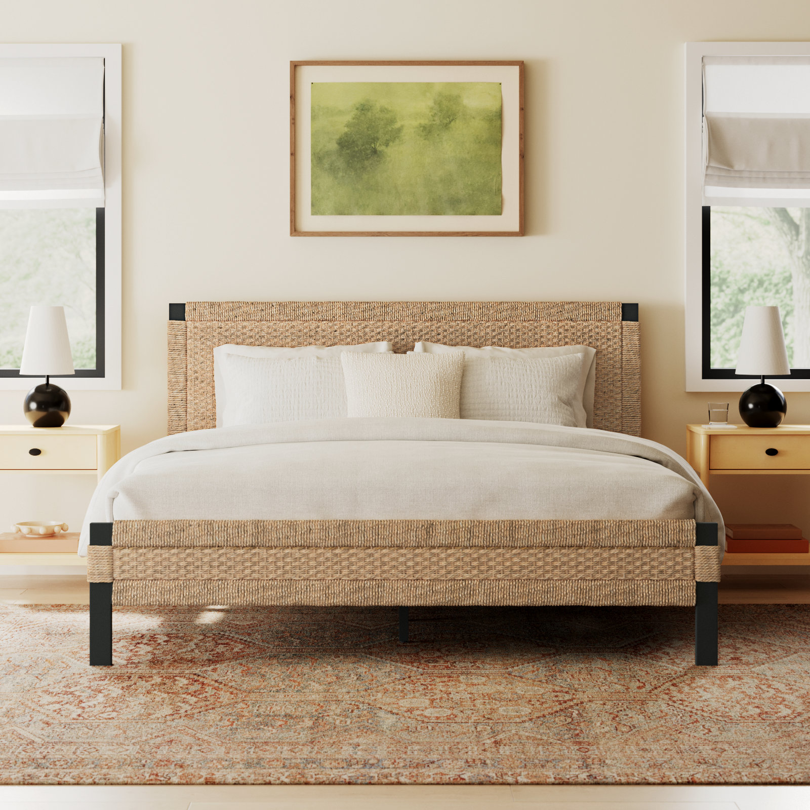 Natalie Low Profile Standard Bed, King