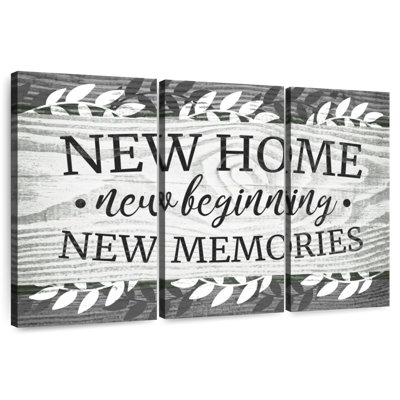 New Home I Wall Sign
