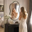 Aluminium Free Form Wall Vanity Mirror-142102024