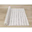 Tapis texturé moderne blanc-1329313750