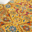 Tapis jaune à motif floral Weirton-794967018