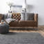 Tapis gris tissé à plat à la main Edolie-856569764