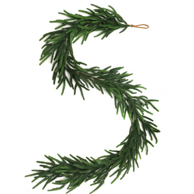 6" Norfolk Pine Christmas Garland