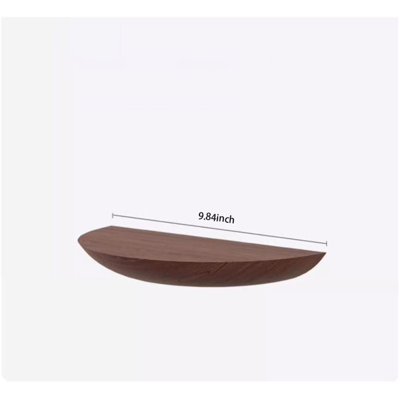 Donnavon Wood Floating Shelf, 1.57" H x 9.84" W x 4.92" D