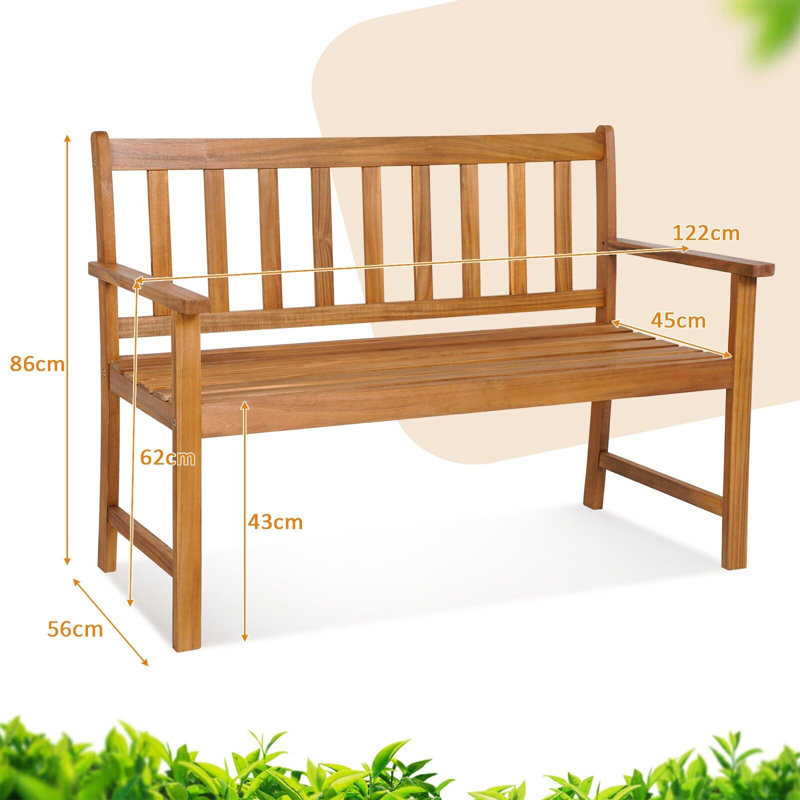 Wooden Garden Bench