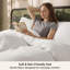 Housse de couette pour lit très grand en coton - Housse de couette 100% coton gaufré blanc noix de coco pour lit très grand, doux et doux pour toute la saison, 3 pièces, 104 po x 90 po-126671312-126671311