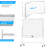 60" x 48" Freestanding Foldable Whiteboard Double Side Mobile Magnetic Dry Erase Board on Wheels