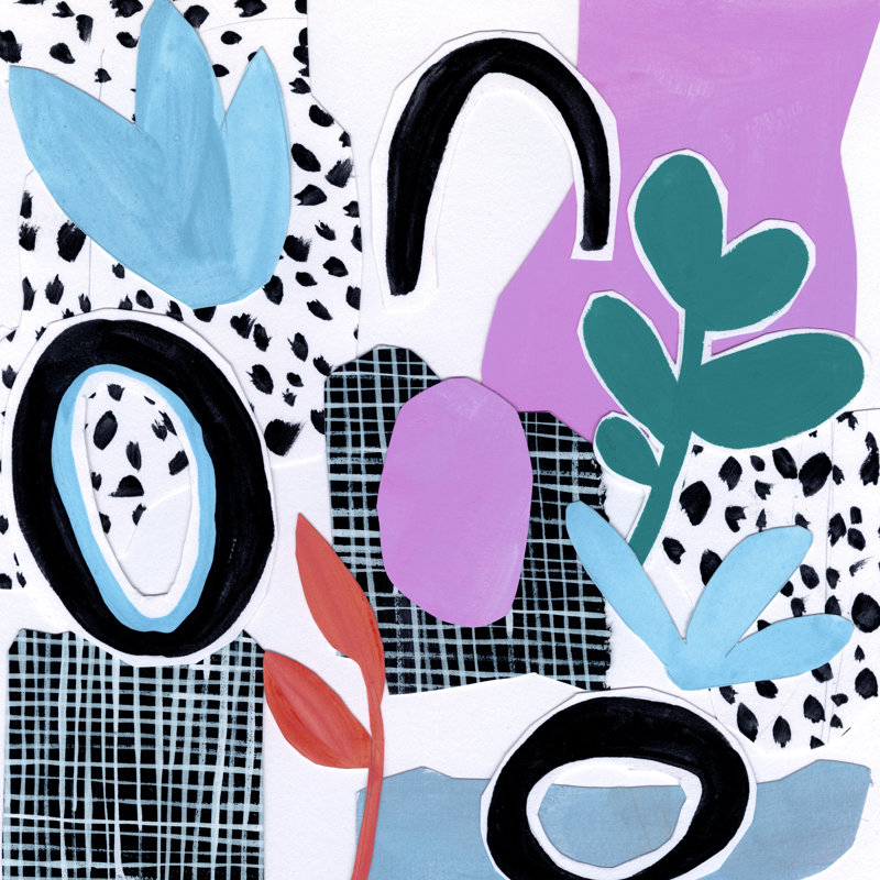 Field Trip IV by Melissa Wang - Wrapped Canvas Painting, 91cm H x 91cm W