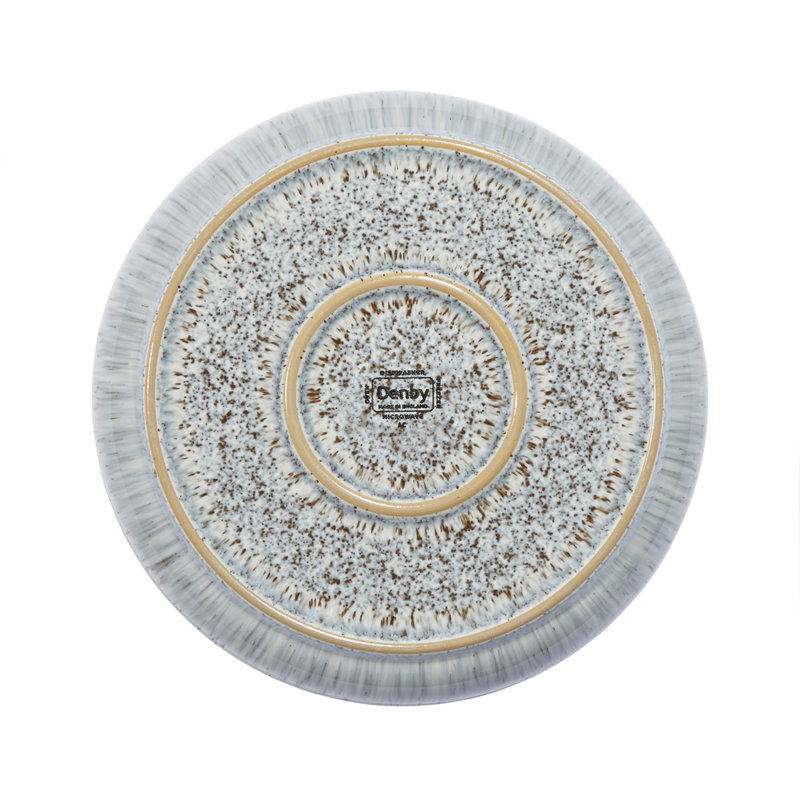 Halo Speckle Gray Denby 8.5" Salad Plate
