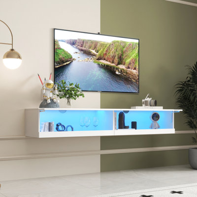 Meuble télé 80 po avec 20 options de rangement innovantes et blanches suggérées