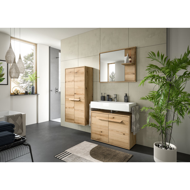 Zeno Particle Board Rectangle Accent Accent Chest