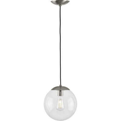 Luminaire suspendu en forme de globe à 1 lumière Chanie