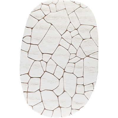 Crackle Natural Shaped Area Rug