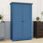 Armoire de cuisine 72 po Farmhouse Shaker avec tablettes réglables, 3 tiroirs et plateaux coulissants-633612478