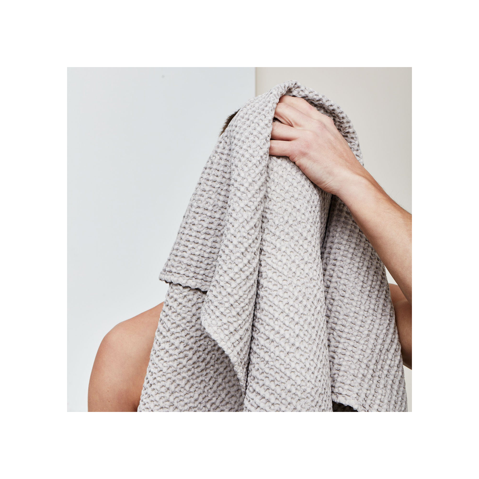 Simple Cotton Hand Towel, Wash Cloth - 1 Pack, Gray