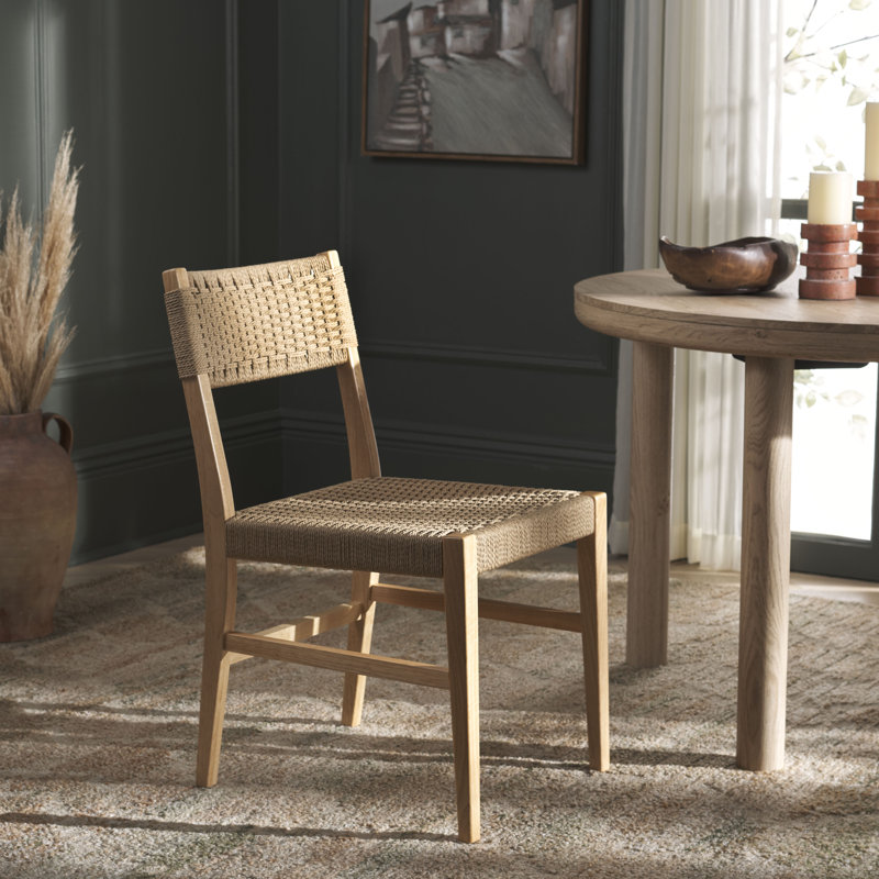 Chaise de salle à manger Dutton, Naturel