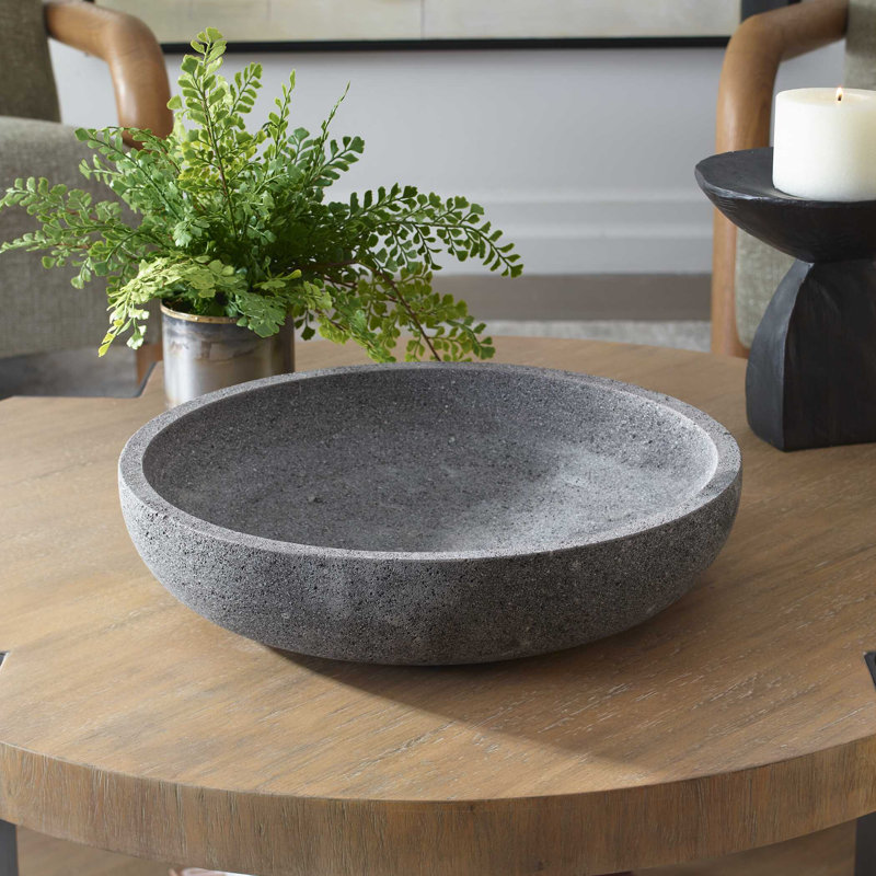 Bol d'extérieur en terre Uttermost Ashen