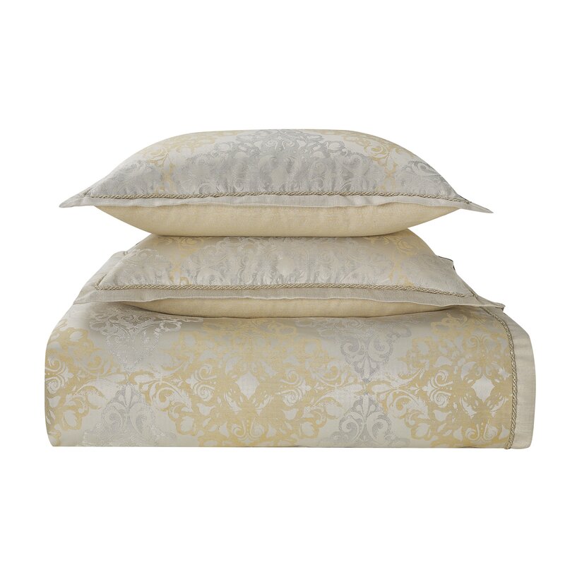 Waterford Bedding Waterford Wynne Comforter Set, Gold | Wayfair