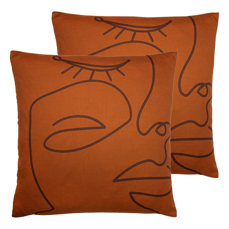 Abstract Square Cushion