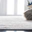 Tapis rayé gris / bleu / ivoire Minkley-279435398