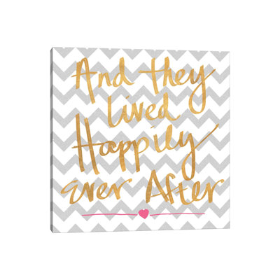 Wedding III - Wrapped Canvas Textual Art