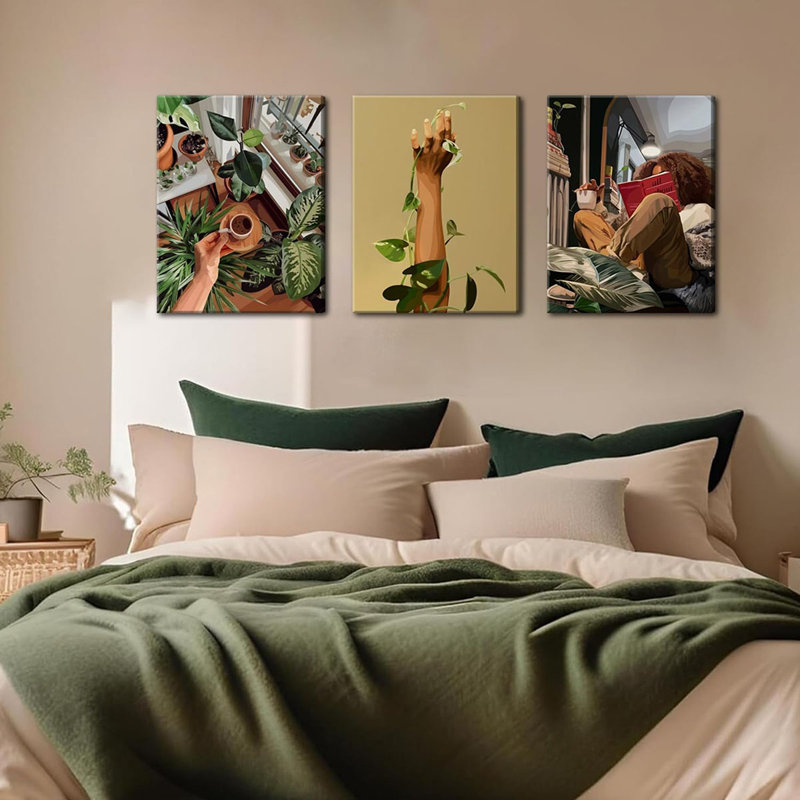 3 Piece Wrapped Canvas Print