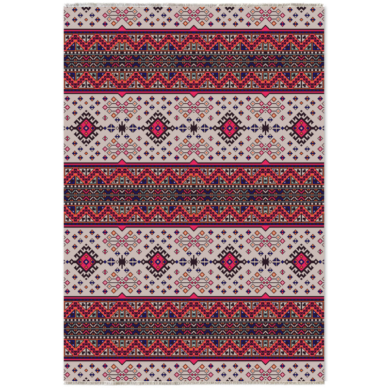 Tapis rectangulaire Zyir avec envers antidérapant, Tapis de couloir 2 pi 8 po x 11 pi 6 po